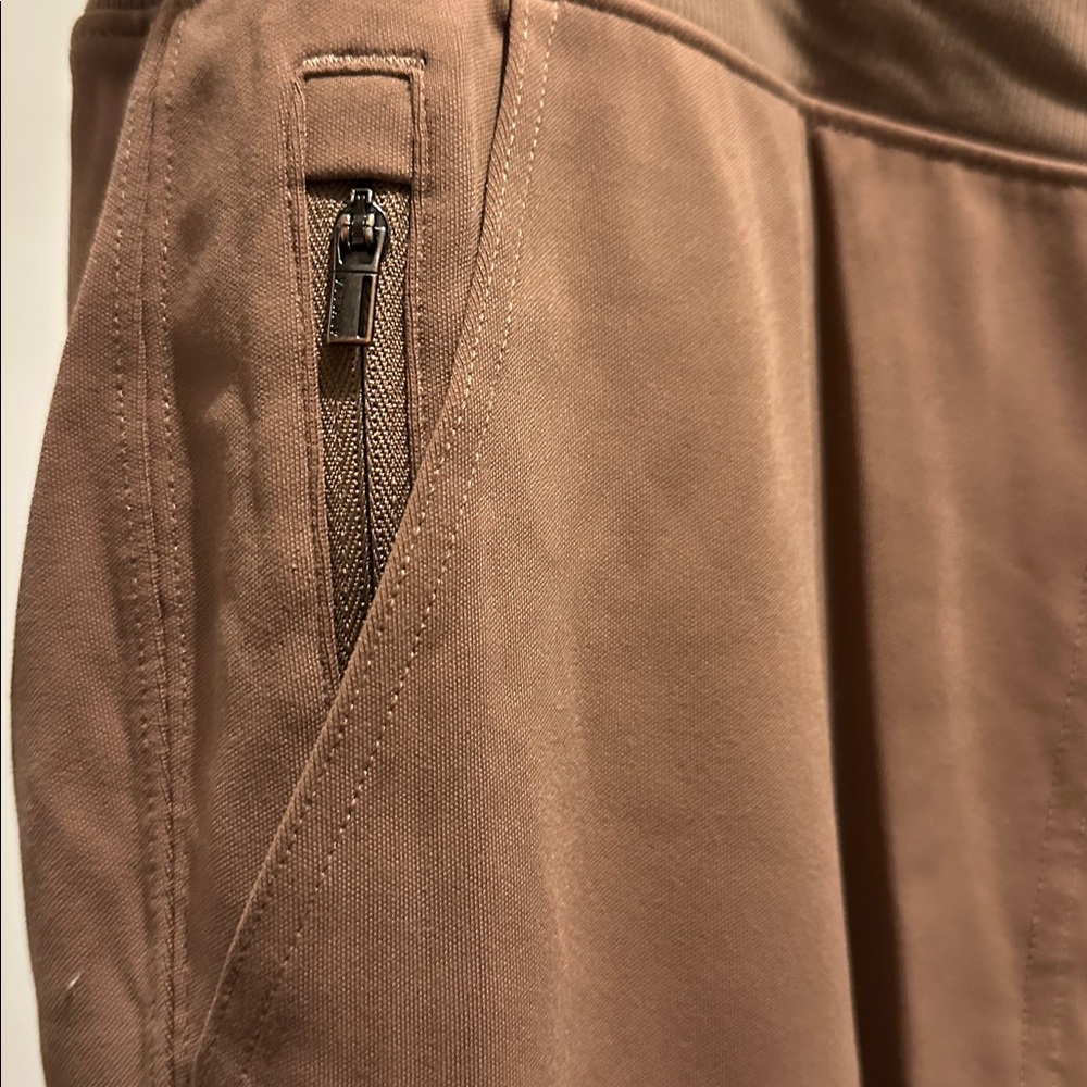 Athleta Venice High Rise Jogger Size 1X Tan Light Brown - Picture 4 of 10